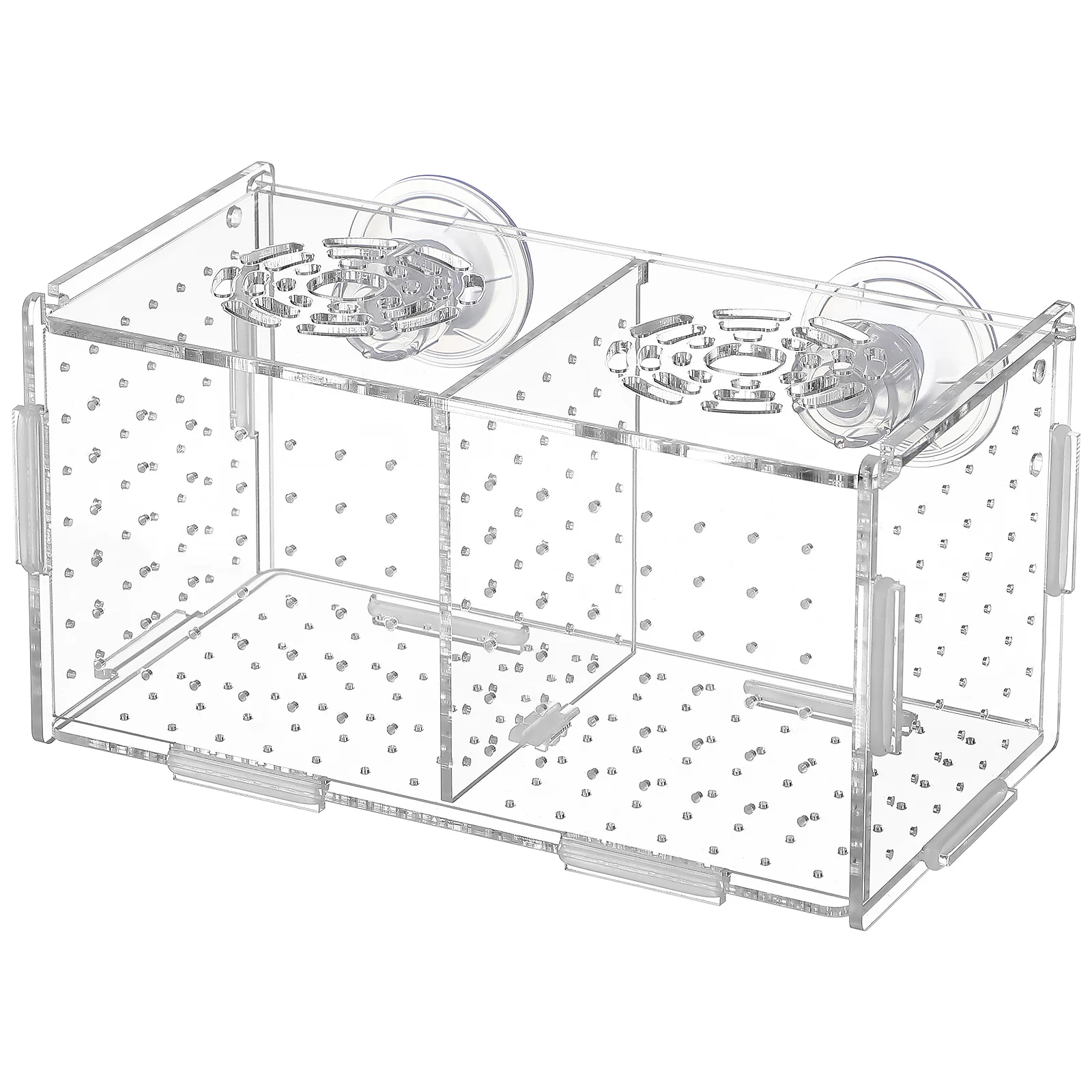 Acrylic Fish Tank Isolation Box Viviparous Breeding Aquarium Incubator Hatching Boxes Betta Guppy Juvenile Protection Pet