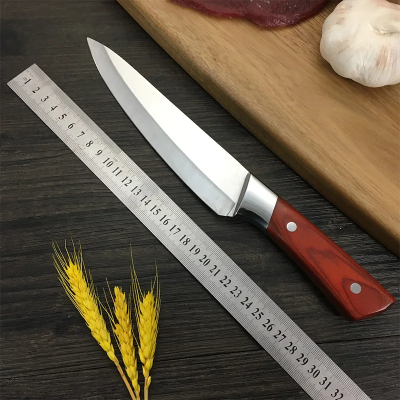 Butcher Kitchen Knives Set Sharp Stainless Steel Cleaver Boning Knife for Meat Bone Fish Fruit Vegetables Slicing Chef Knife