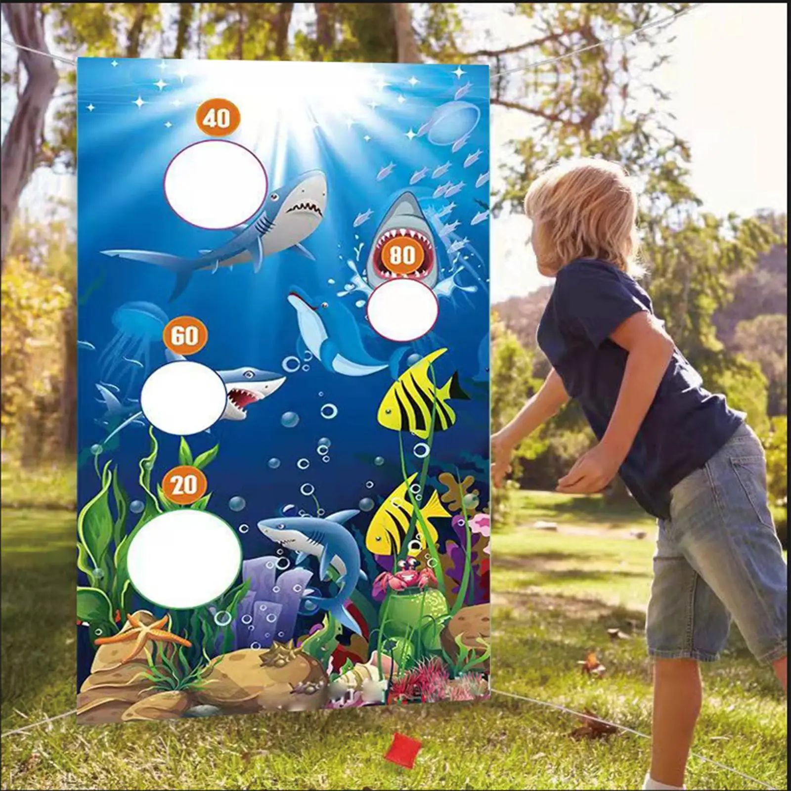 

Sandbag Throw Game Throwing Bags for Outdoor/Indoor Game Adults