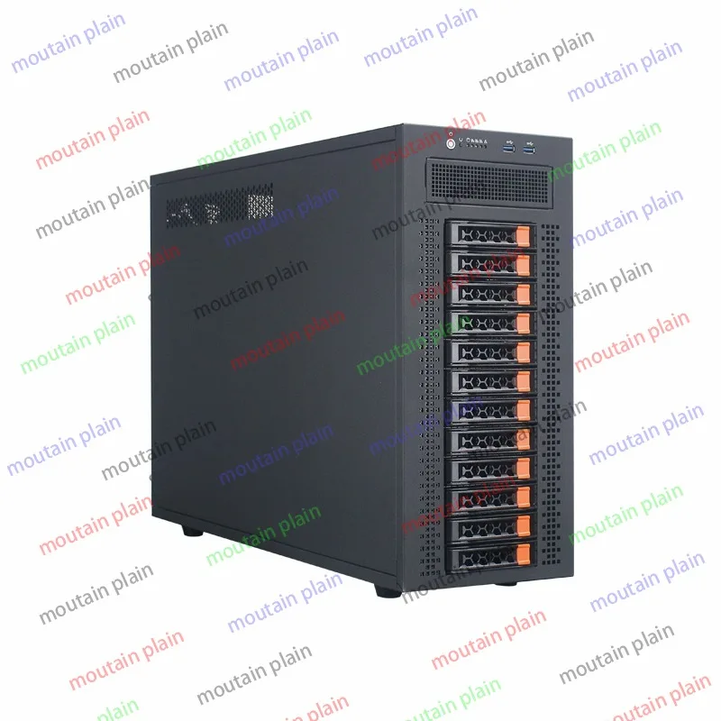 

8-дисковый 12-дисковый сервер хранения шасси с несколькими расширениями поддерживает быструю замену