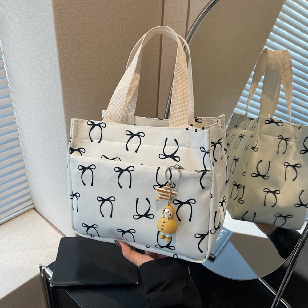 Canvas Lunch Bag for Women Work Picnic Travel