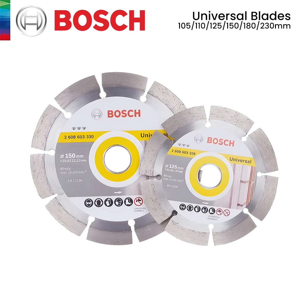 Универсальные алмазные режущие диски Bosch
