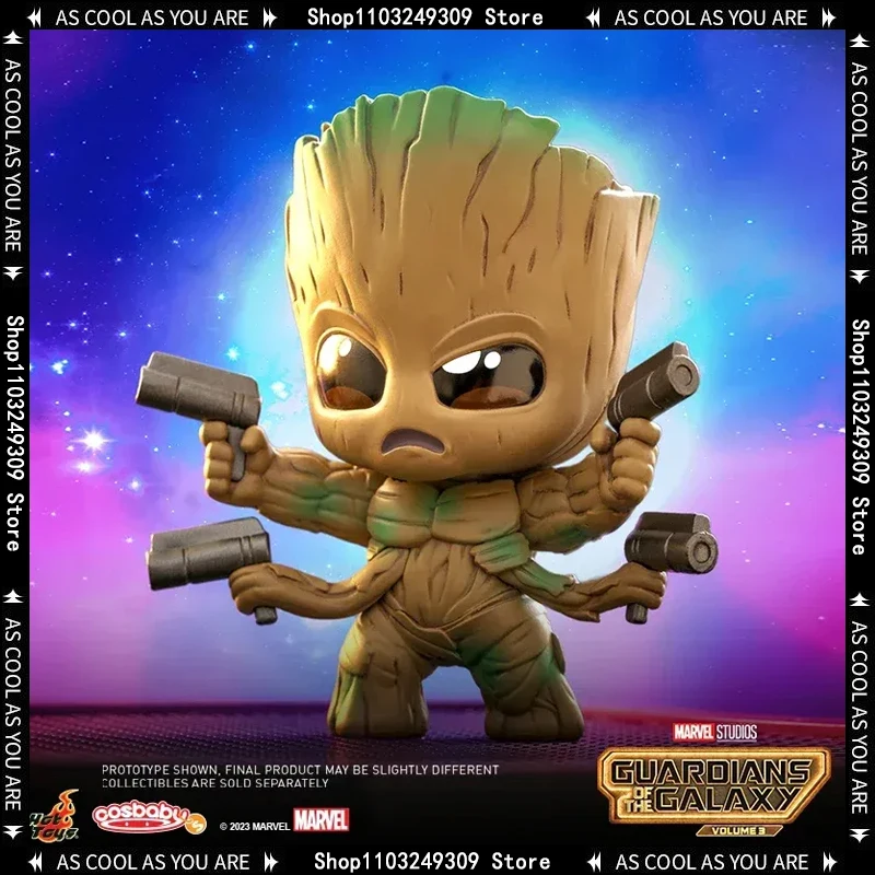 

10.5cm Guardians Of The Galaxy Groot Hot Toys Mini Anime Figure Q Version Collectible Decoration Model Room Kid Christmas Gifts