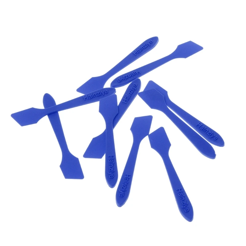 XD99 10pcs Silicone Plaster Scraper Thermal Conductive Grease Paste Spoon for Computer Heat Sink Grease Scrapers Spoon 5