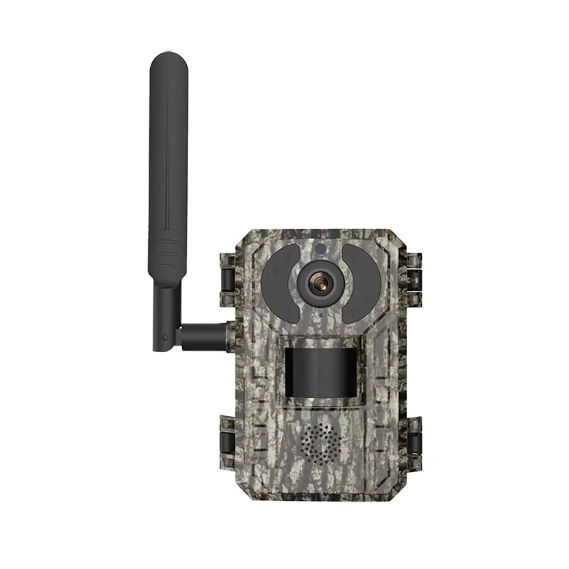 4MP 1440p Solar Power Hunting Trail Camera 4G SIM Card IP66 Waterproof  PIR Motion Detection Wildlife Camera IR Night Vision