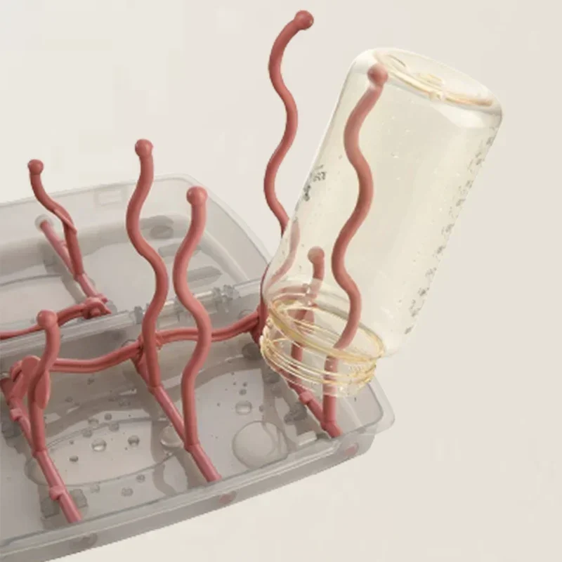 Bottle Dry Rack Baby Bottle Drain Drying Racks Baby Cleaning Dryer Drainer Storage Drying Rack
