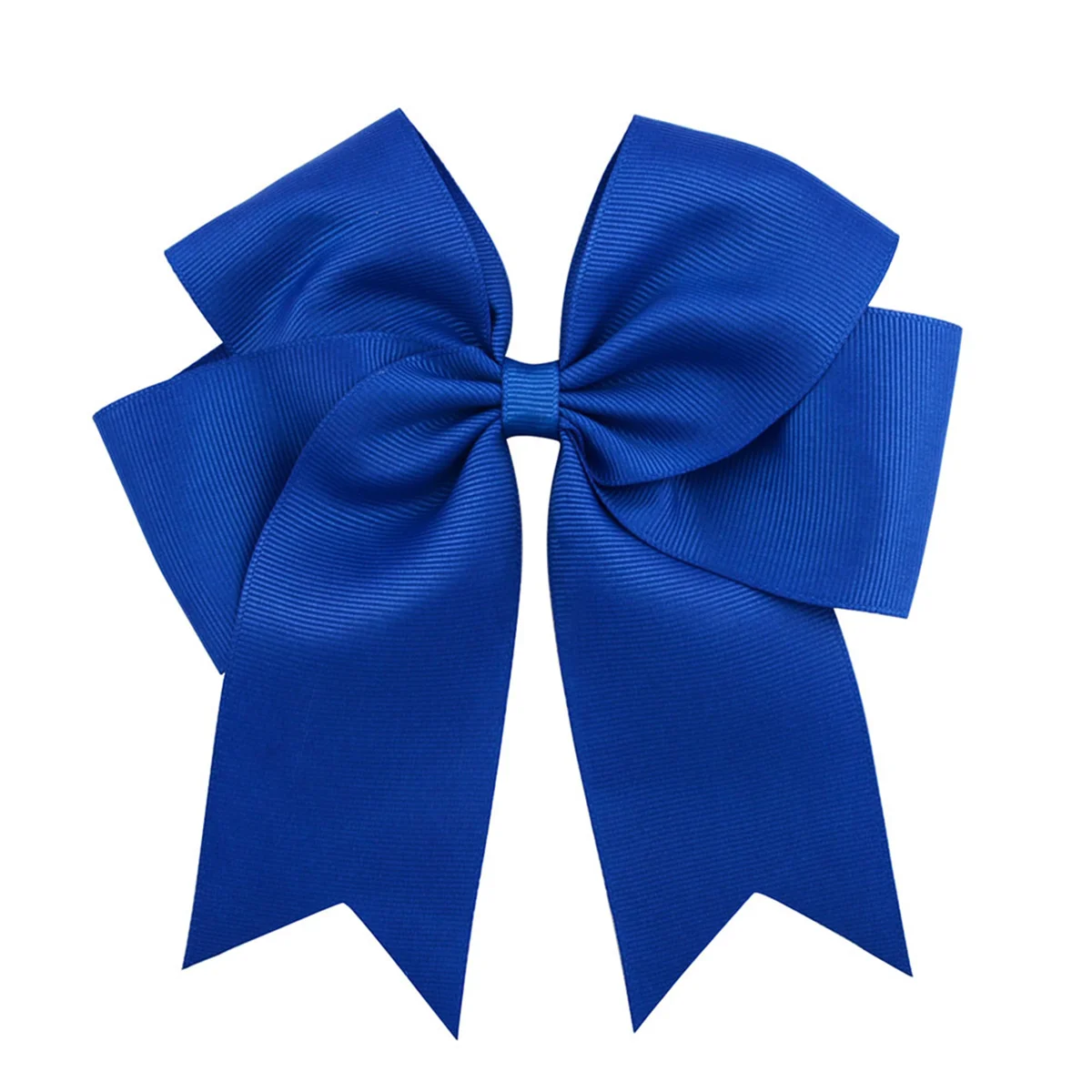 Elegant 6-Inch Colorful Hair Bow Clip