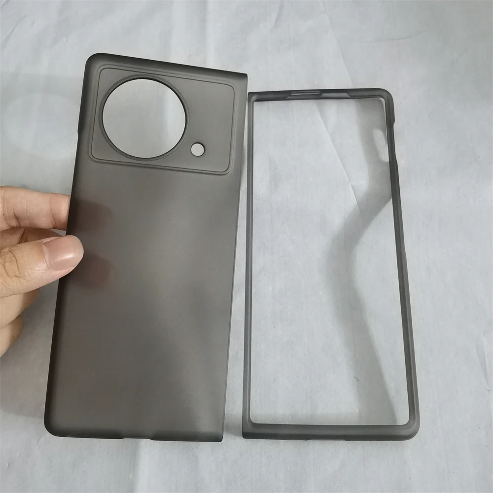 

For VIVO XFold phone case semi-transparent black frosted