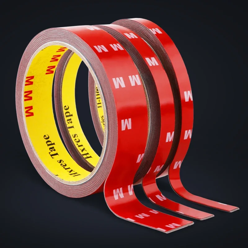 2.3M Acrylic Double Sided Tape No Trace Reusable Adhesive Cleanable Home High Temperature Double sided tape