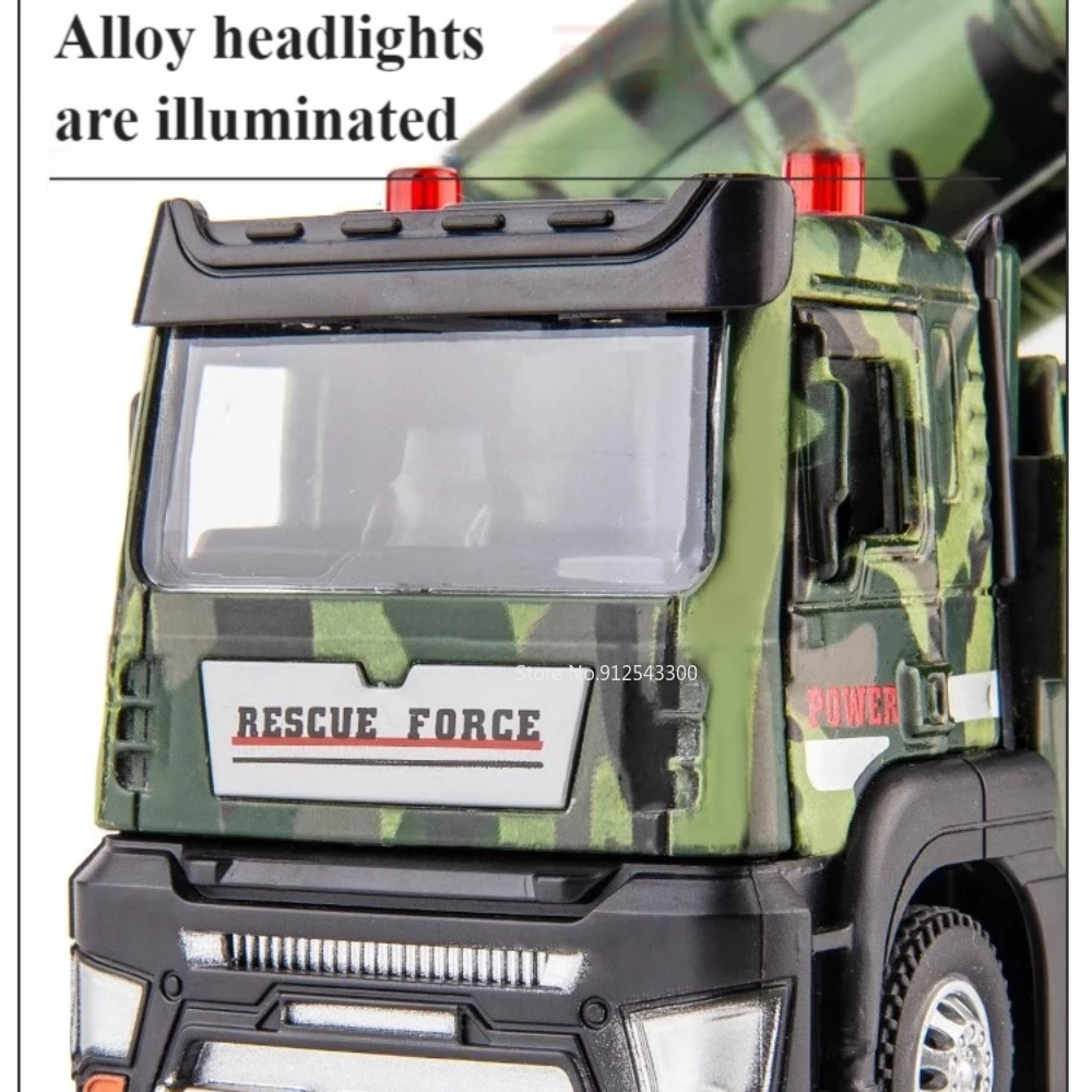 1/32 Scale Military Missile Rocket Launcher Trucks Metal