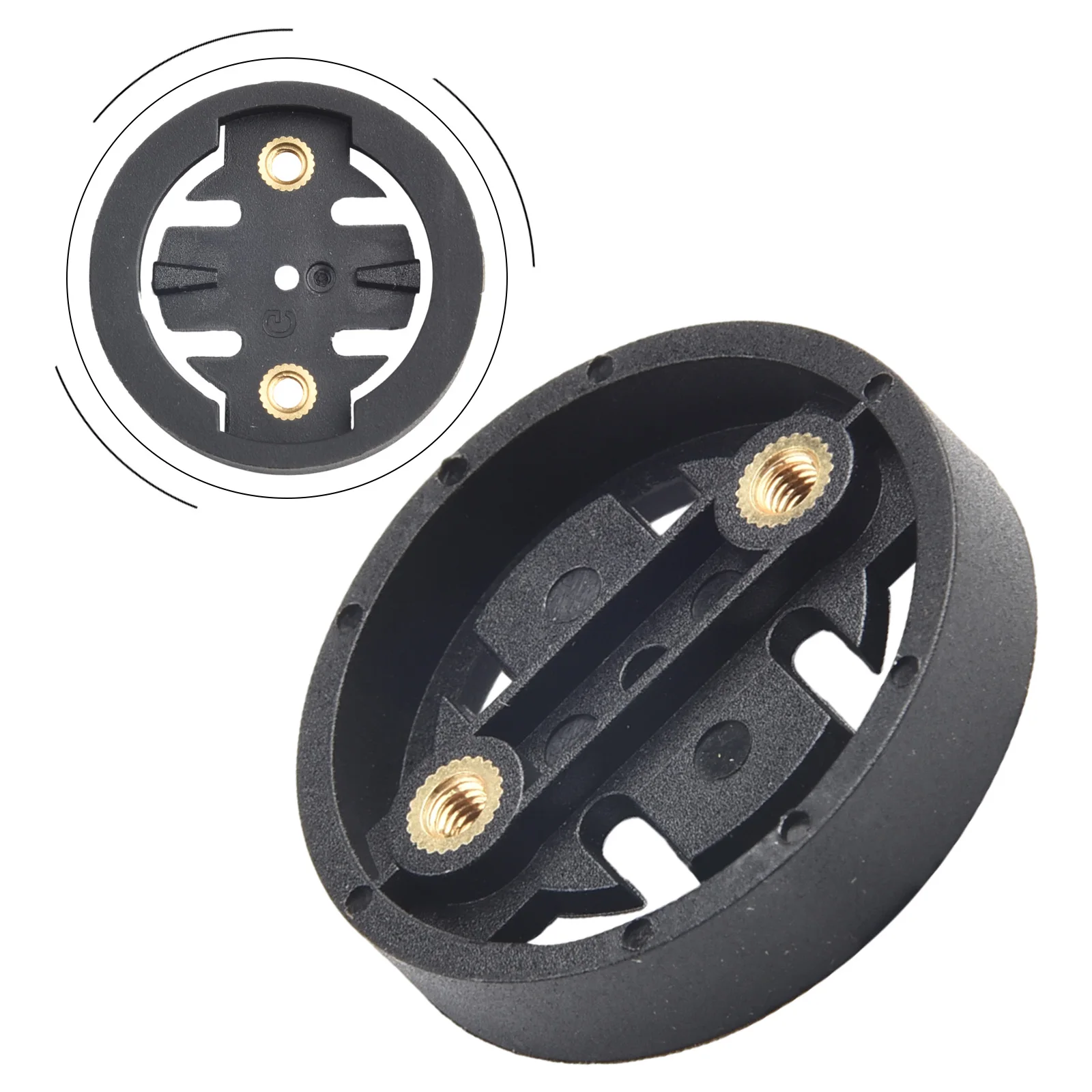 

Bicycle Computer Bracket Installation Fixed Base Male Base Repair Parts Suitable For GARMIN Computer Base Screw Hole Distance