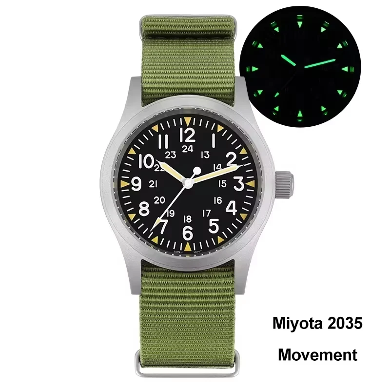 ตัวเลือกสินค้า นาฬิกา Militado ML05 ควอตซ์ กันน้ำ 100 เมตร