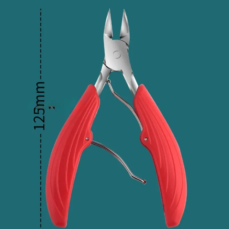 Toe Nail Clippers Ingrown Toenail Tool Thick Nails Dead Skin Dirt Remover Curved Blade Nail Tool toe nail clipper nail clippers