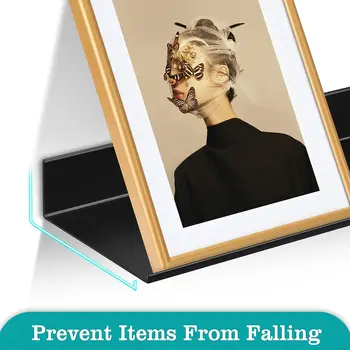 Floating Bathroom Shelves Without Drilling Storage Wall Rack Home Organizer Ledge Hardware Cabinet Kitchen Toilet Accessories 3