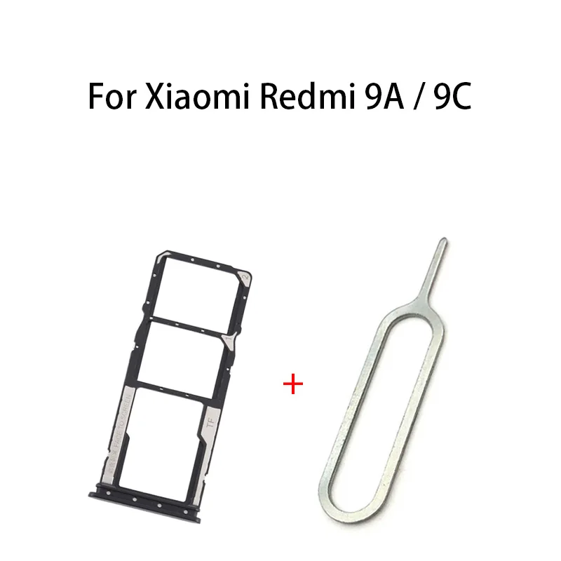

Двойной лоток для SIM-карты + лоток для Micro SD-карты для Xiaomi Redmi 9A / 9C