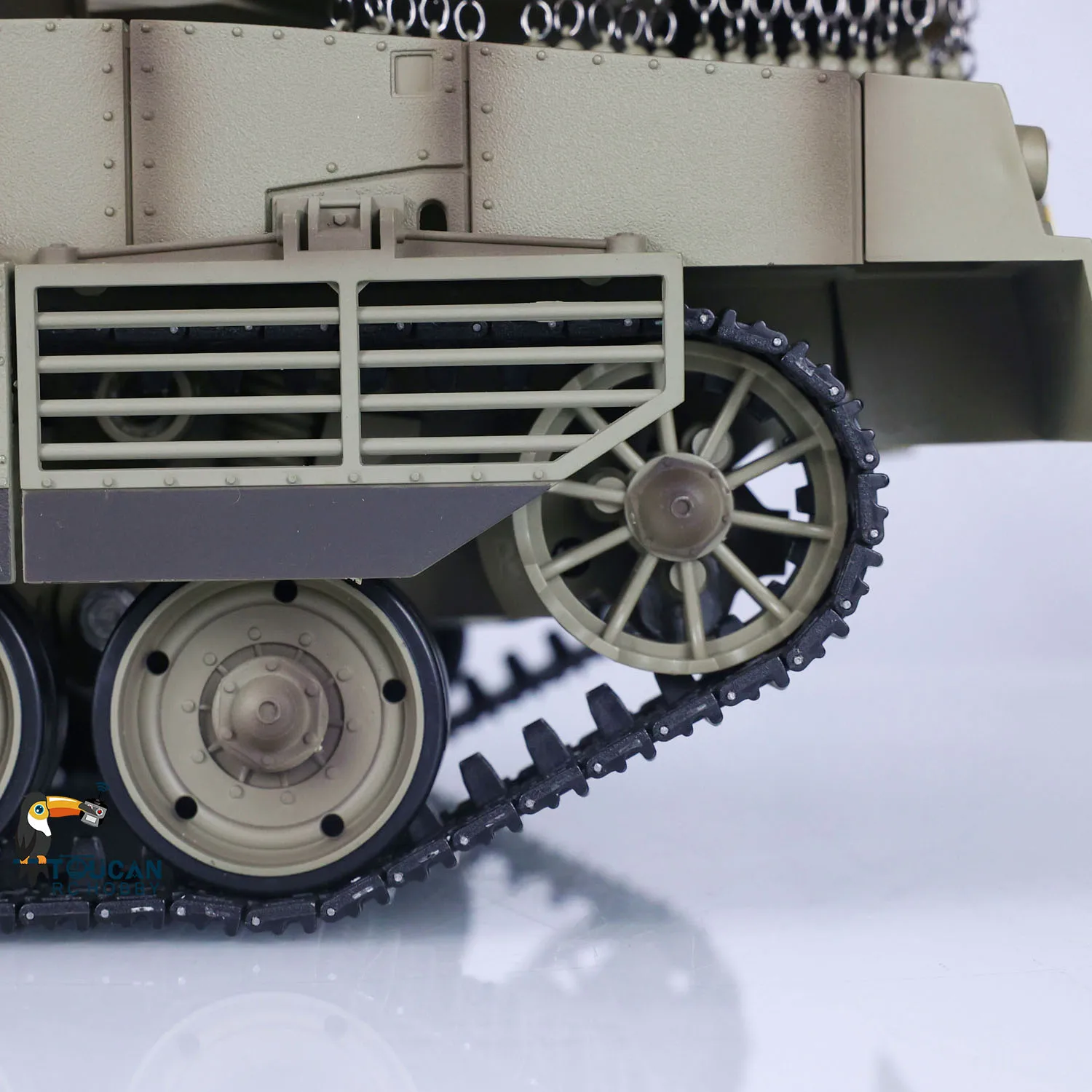 In Stock Heng Long 1/16 IDF Merkava MK IV RC Main Battle Tank 3958 Remote Control Tanks Military Model Toys TH22634-SMT9 4