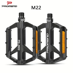 PROMEND Wide - Surface Non - Slip Nylon MTB Bicycle Pedals with Reflector (PD - M22)