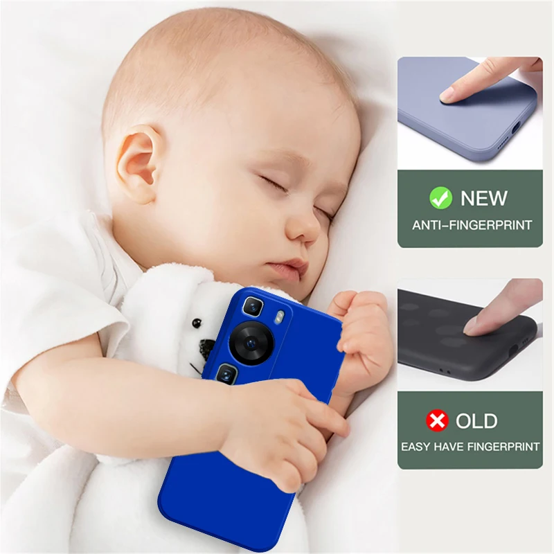 Premium Square Liquid Silicone Protective Phone Case - Soft 360° Fashion Mobile Cover