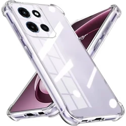 Transparent Silicone Back Cover Case - G Power 2025 5G (Transparent Case)