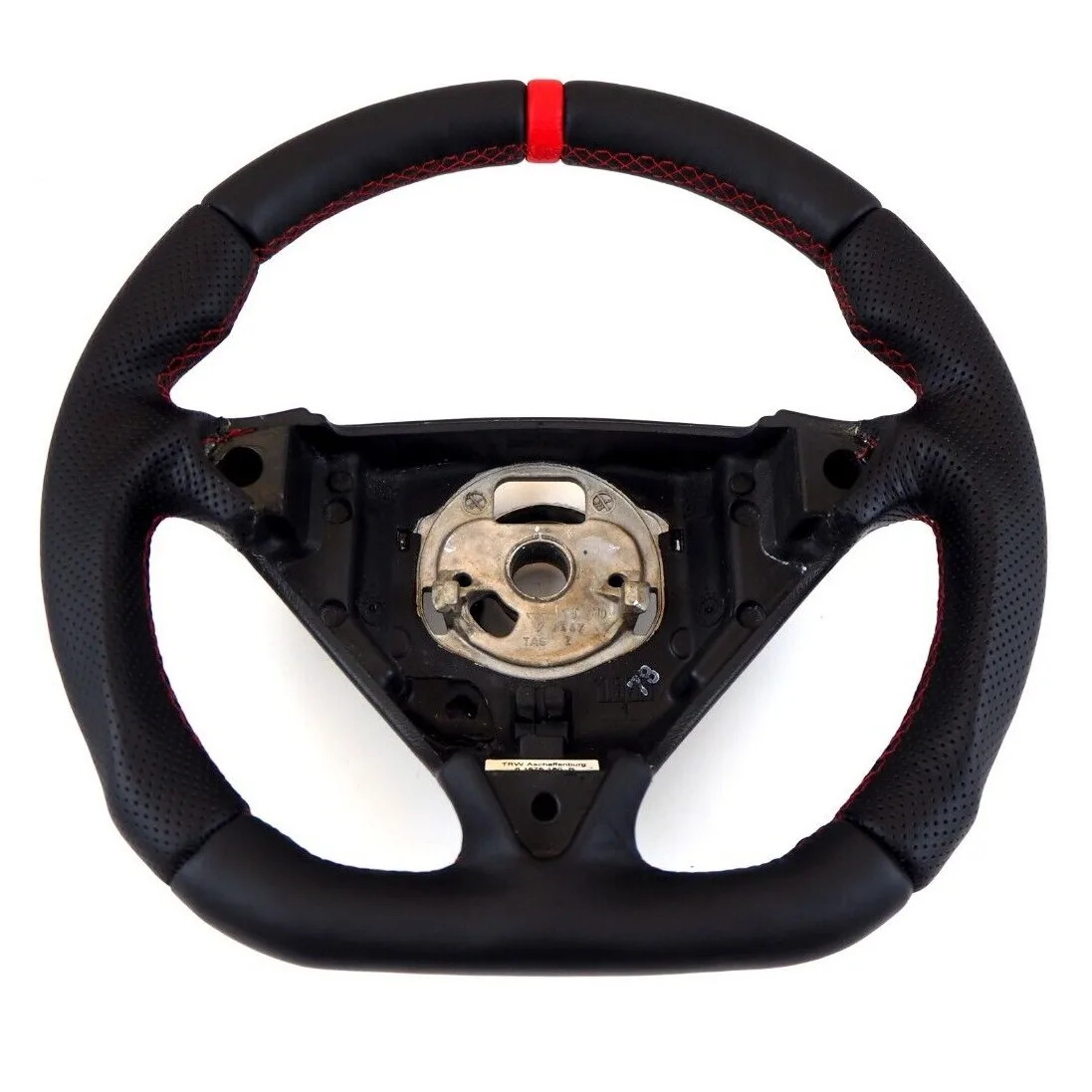 

For PORSCHE Cayenne 957 955 958 S GTS Turbo 7L5 Flat Bottom Steering Wheel Included