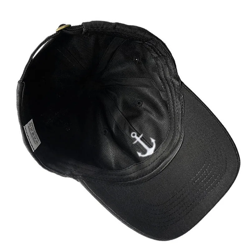 Men's Baseball Cap Women's Soft Washed Cotton Anchor Embroidery Dad Hat Sport Golf Caps For Man Sun Hats Dropshipping 4