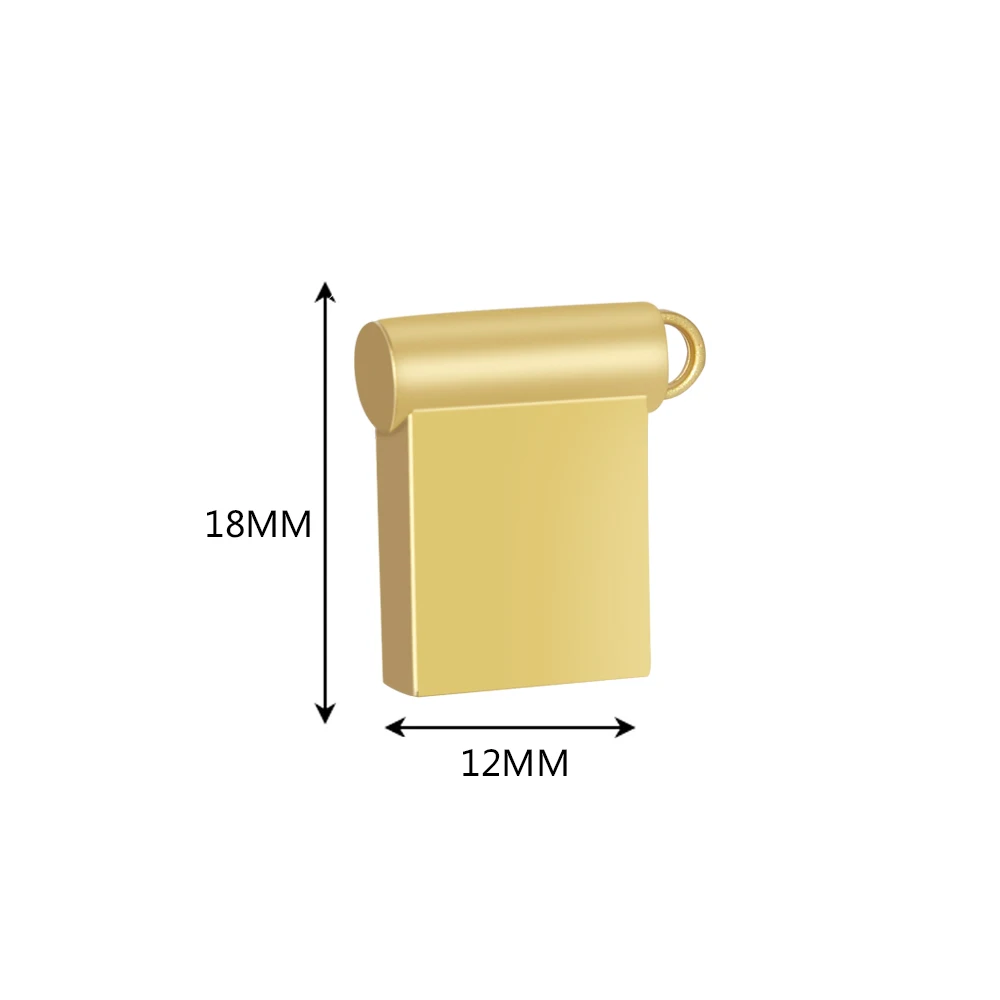 초소형 금속 USB 플래시 드라이브, 소형 펜드라이브 메모리 스틱, 64GB 저장 장치, 방수 U 디스크, 4GB, 8GB, 16/32 GB, 신제품