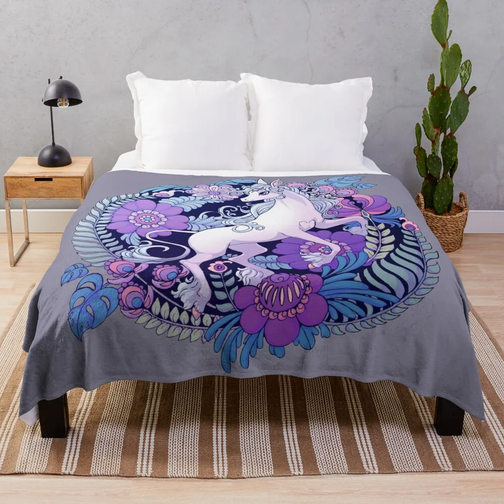 L'Ultima Coperta Da Tiro Unicorno Sacco A Pelo Pesante Manga Coperte