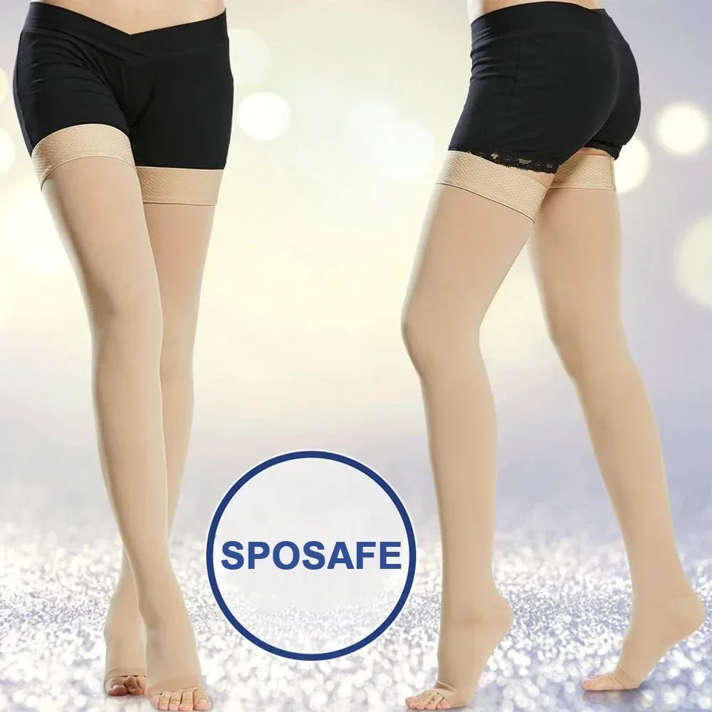 2 paar compressie sokken vrouw en man, 20-30 mmhg, compressiekousen, voor sport, hardlopen, trombose kousen voor vrouwen, vliegen, zwangerschap, verpleegkundigen