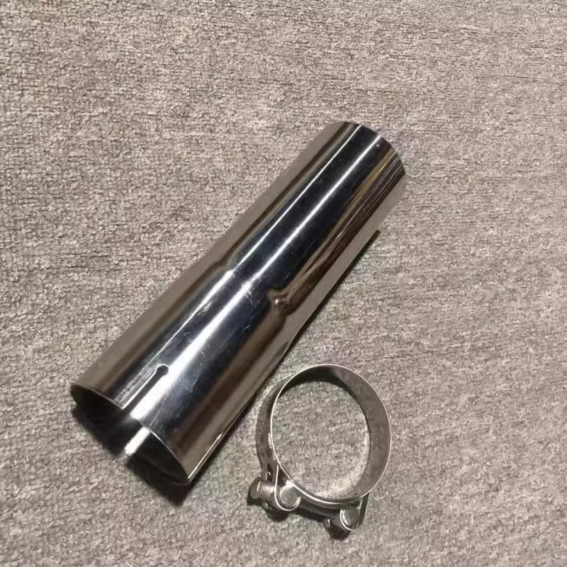42mm 45mm 48mm 51mm 60mm 63mm 76mm stainless steel auto exhaust pipe connector pipe adapter