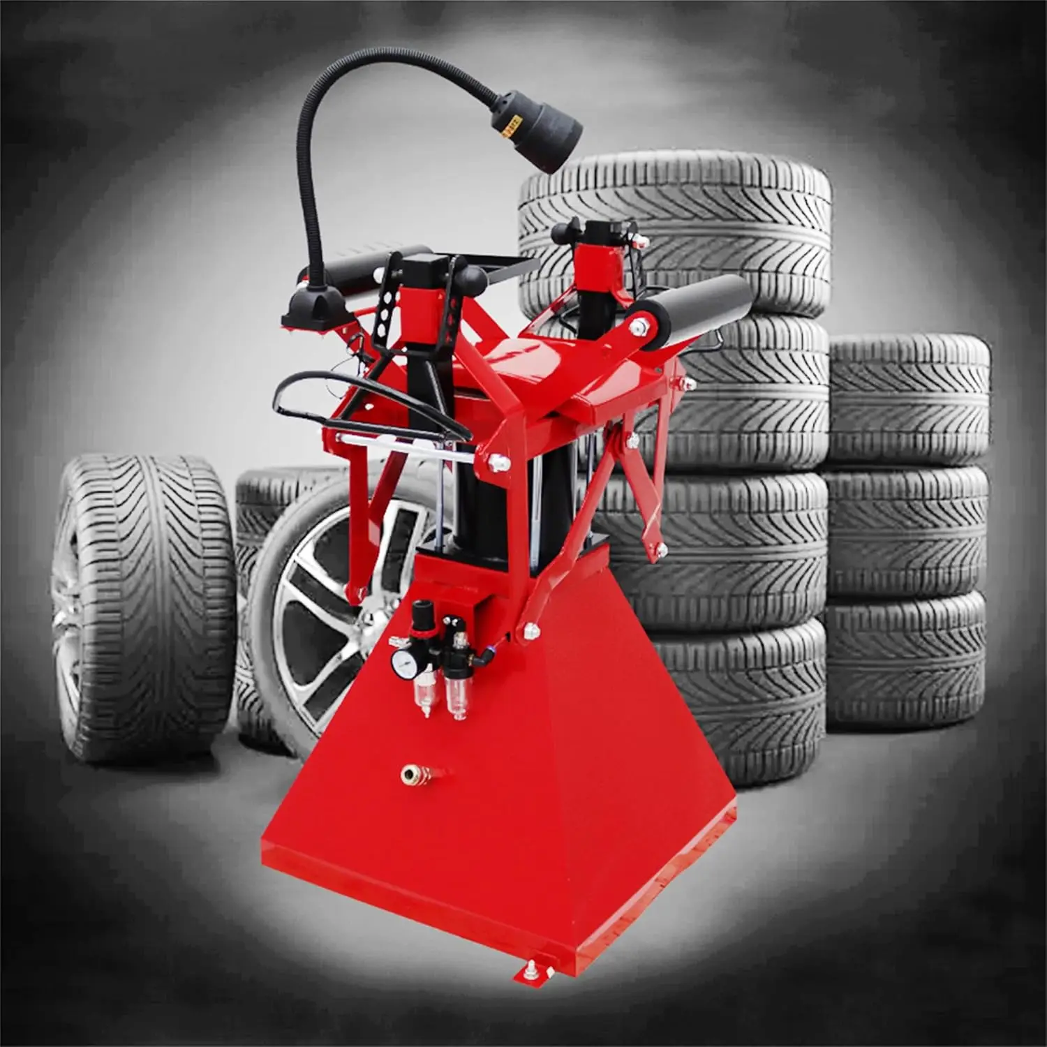 Tire Spreader Changer Tire Repair Machine Garage Equipment Tires Changer Machine Repair Tool with LED Lamp 220V