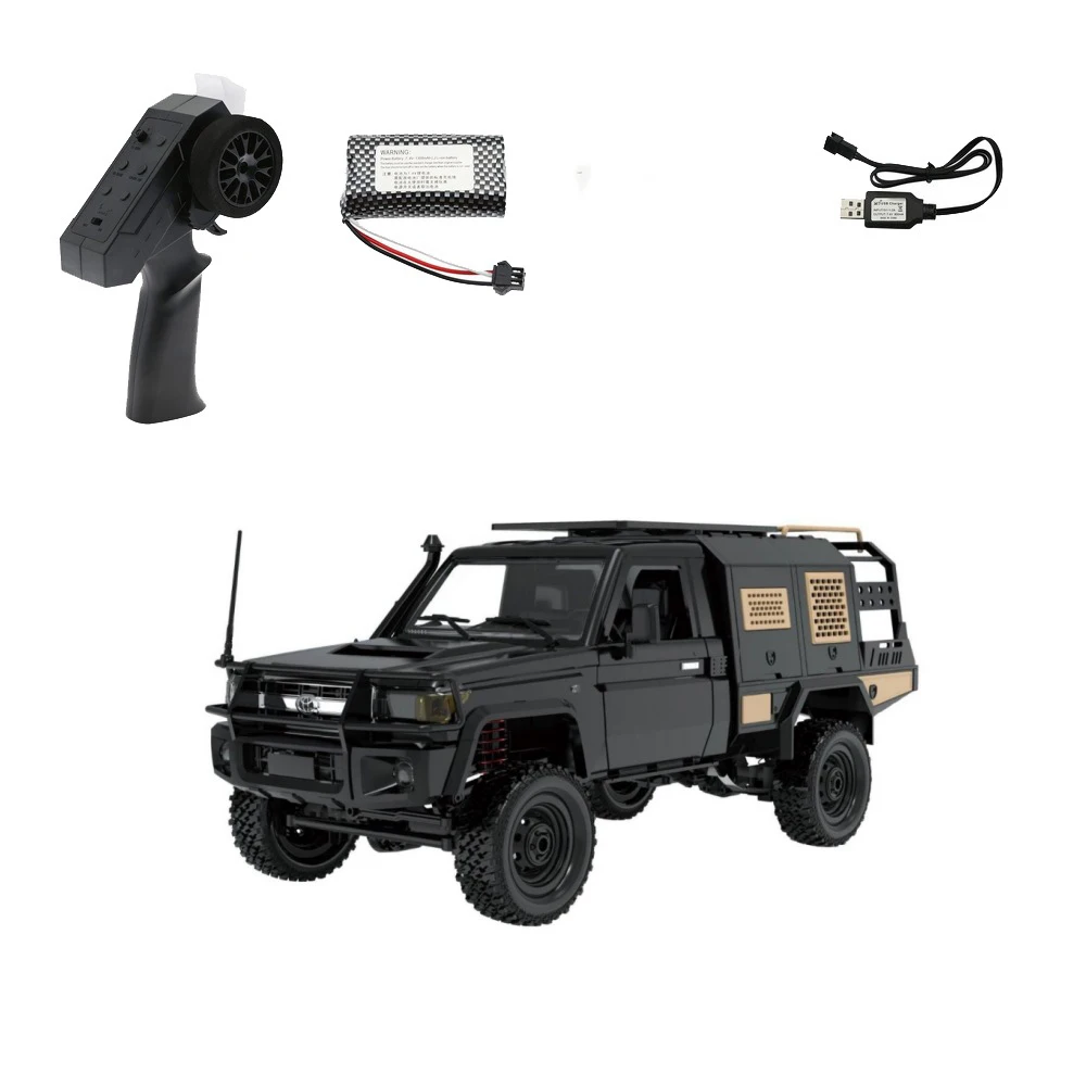 MN Model 1/12 Scale RC Car Full Scale Controlled Pickup Monster Truck MN82S 4WD Climbing Car RTR Remote Controlled Car Toys Gift 3