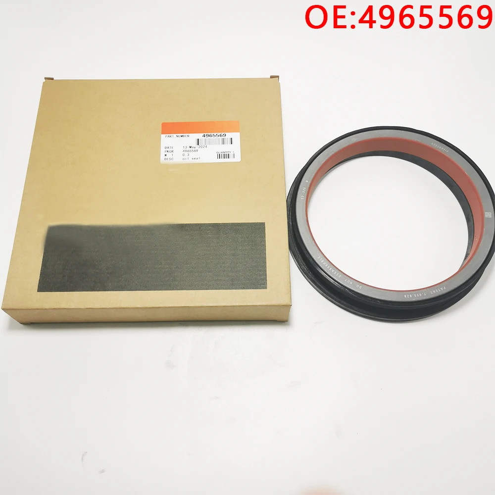 For 4965569 Cummins ISX15 QSX15 engine accessories crankshaft rear oil seal 4965569