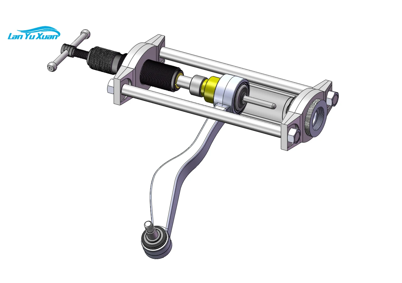 

49 pcs hydraulic steering press tool removal set auto repair tools