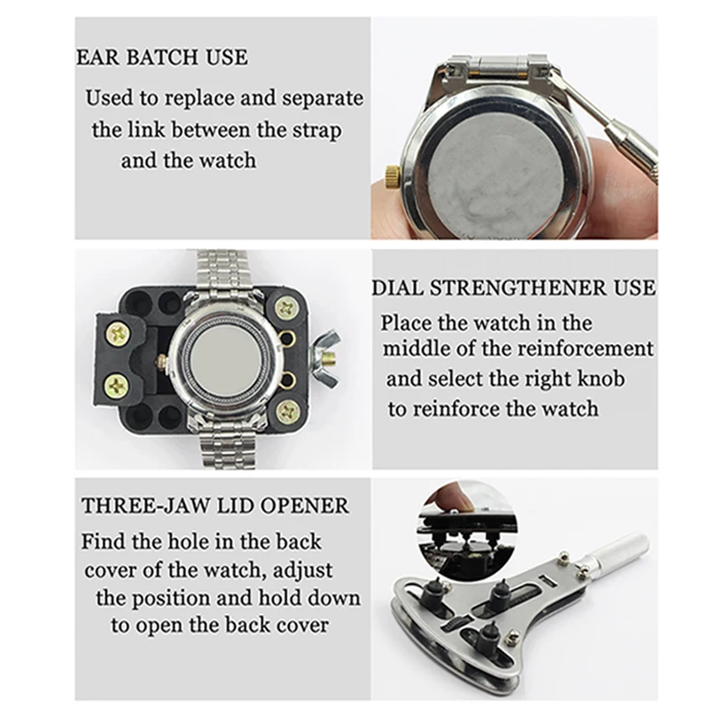 precision handling of watch parts