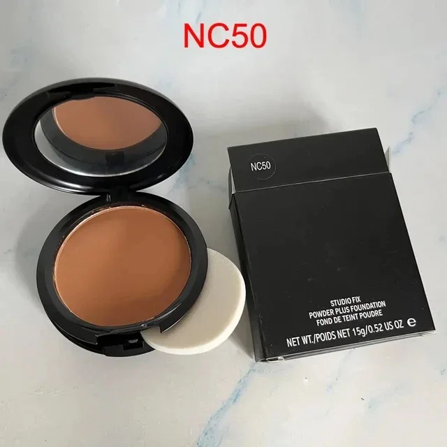 Pressed Powder Face Makeup 15g Foundation Fond De Teint Poudre