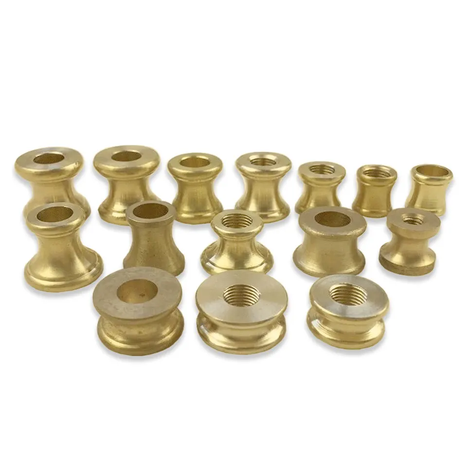 M10 Internal Tooth Pure Brass I-shaped Joint Medium Hole I-shaped T-shaped Thick Gasket connector Screw Nut