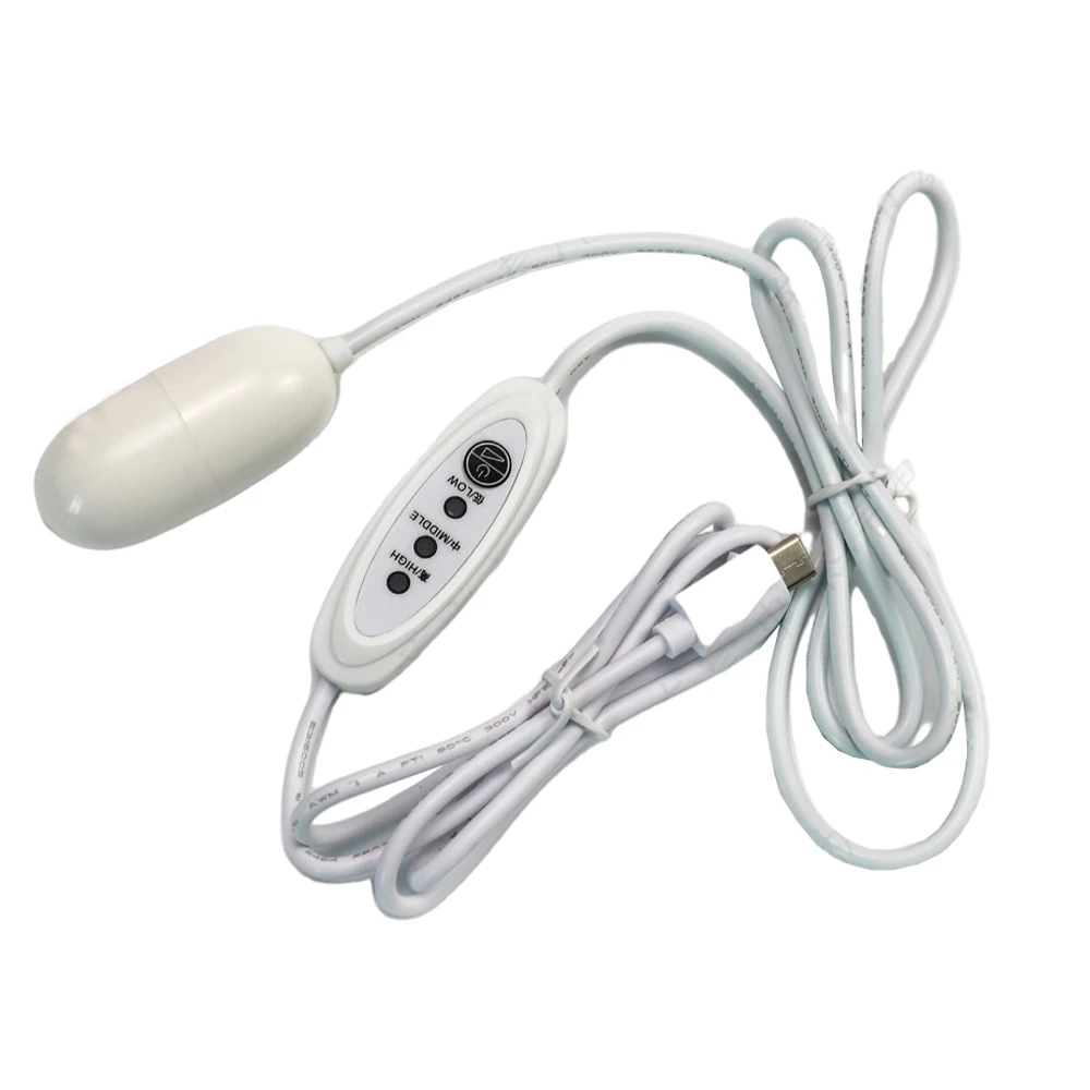 

6 Modes Vibrator Motor IPX5 Waterproof Type-C/USB Interface Vibrator Massager Motor DC5V 0.8A with Regulator and 1.3m Long Cable