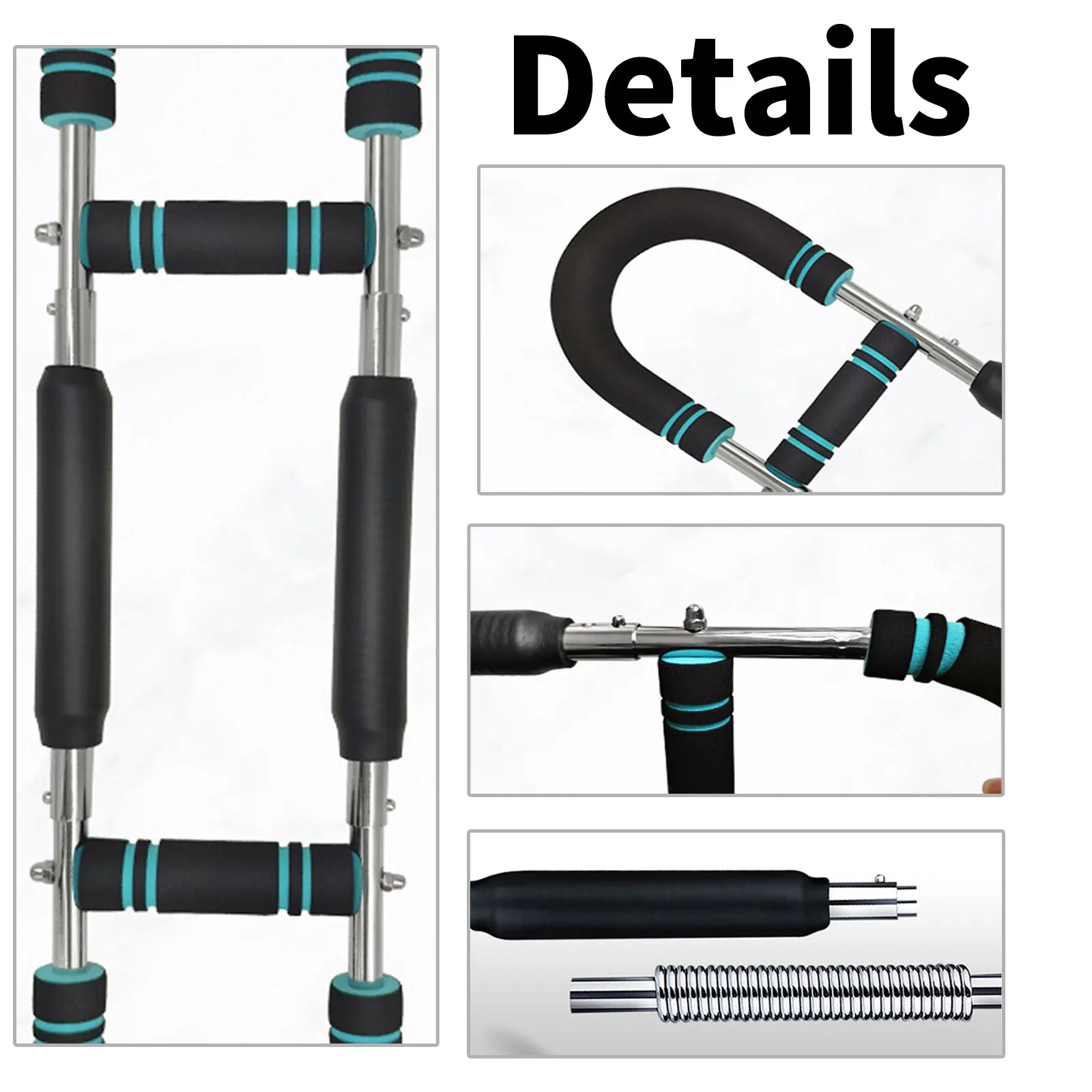 Portable Spring Resistance Arm Trainer, Adjustable Forearm Strengthener Arm Exercise Equipment Chest Workout Equipment