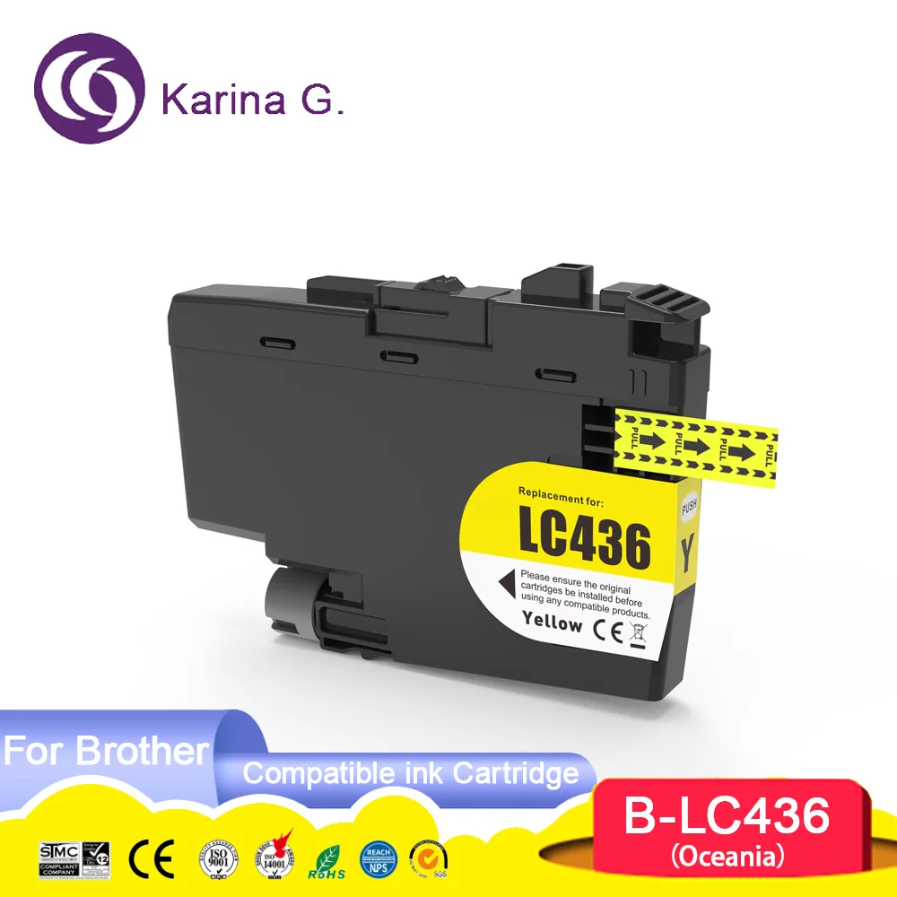 LC436 LC 436 Compatible Ink Cartridge For MFC-J4340DW/J4440DW/J4540DW/J5855DW/J