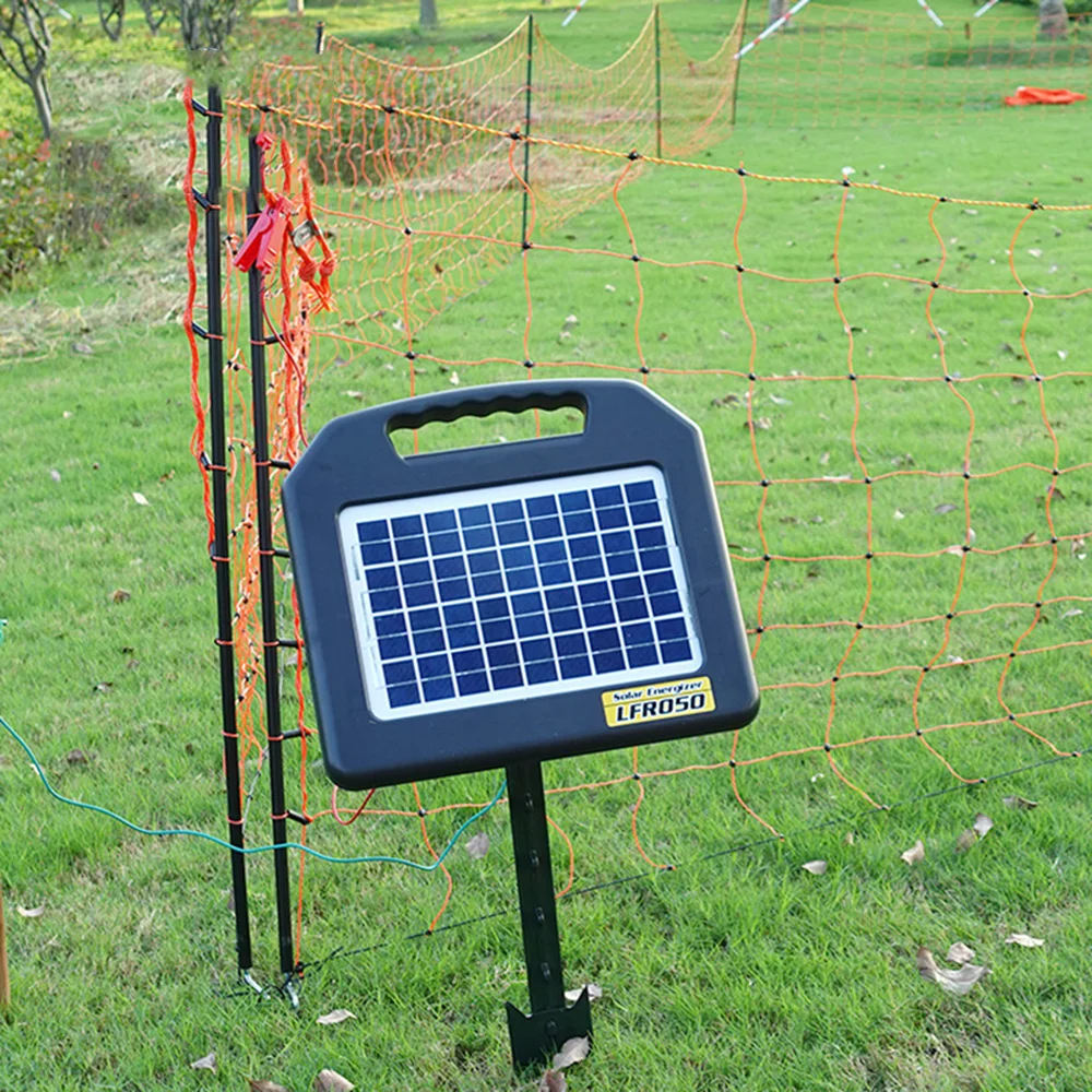 LivestockElectricSolarFenceEnergizer48KMAntitheftHighVoltagePulseControllerfor