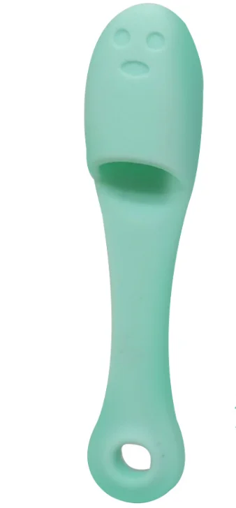 4PCS Dog Eye Tears Black Chin Cleaning Tool Silicone Toothbrus,Soft Bristles, Easy To Clean Teeth, Suitable for Dogs