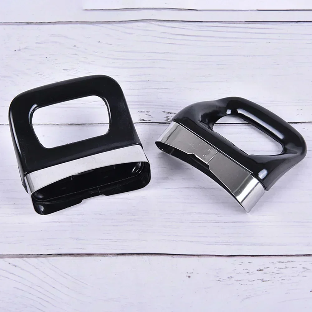 2PCS Side Handles Side Handles Anti-scalding Bakelite Pot Ears Bright Double Holes Easy To Disassemble