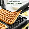 Elite 7-in-1 Multi-Function Contact Grill & Griddle, Healthy Ceramic Nonstick Aluminum, Grill & Waffle Plates, Adjustable Shade 3
