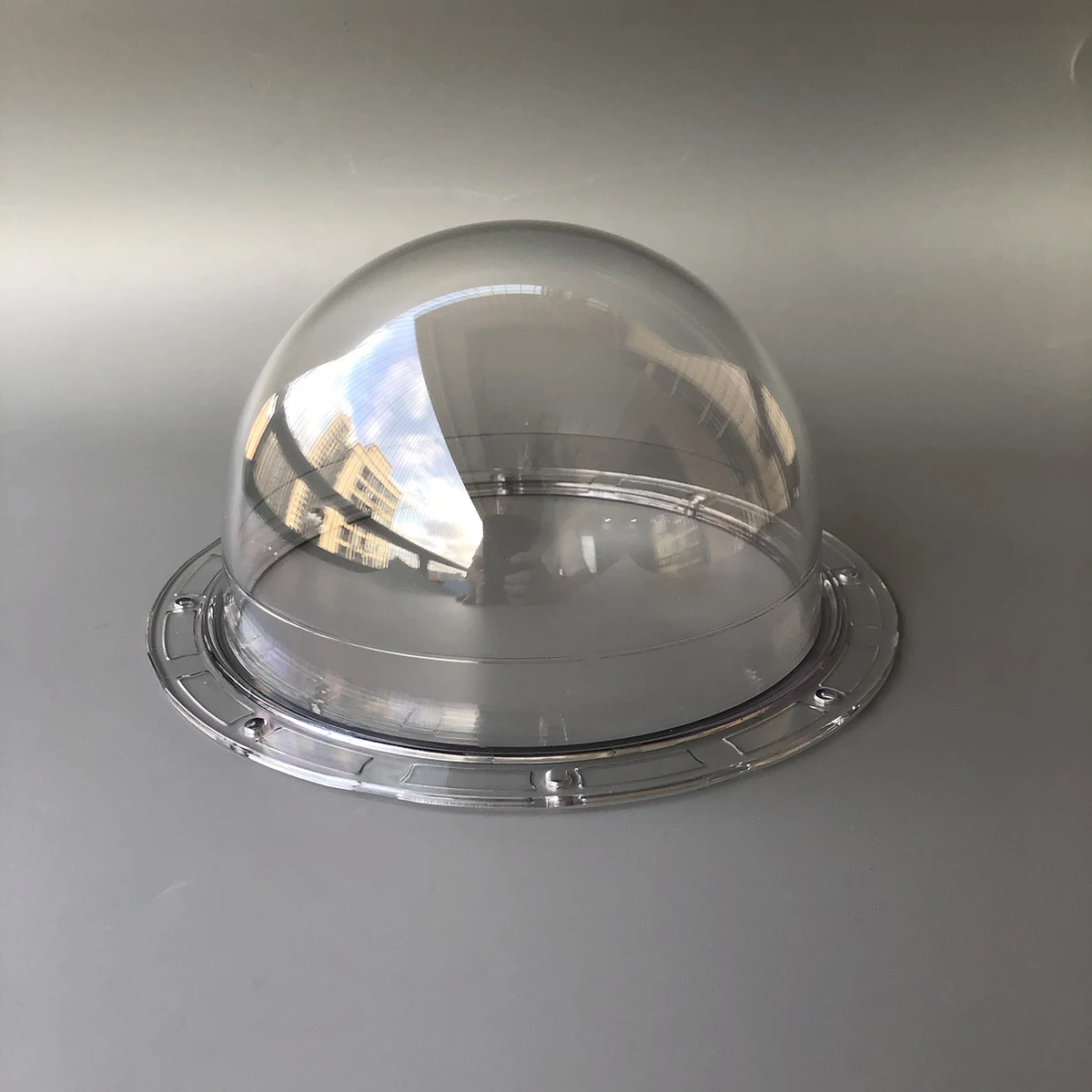 5.7 Inch Indoor Outdoor CCTV Replacement Plexiglass PC Hemisphere Security Camera Dome Housing Cover For Panasonic Camera