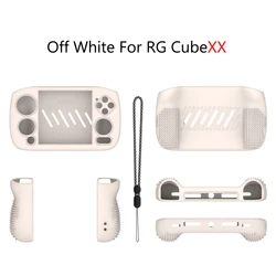 Silicone Protective Cover Case for Anbernic Game Accessories - Shockproof Soft Sleeve (For RG CubeXX)