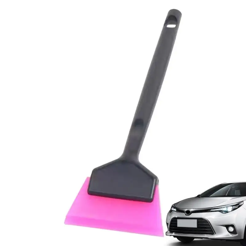 Car Wrap Squeegee Windshield Sticker Applicator Squeegee Scraper Tool With Handle High Strength Film Installation Tools