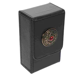 PU Tarot Cards Storage Box Large Capacity Card Collection Display Container Portable Keepsake Organizer