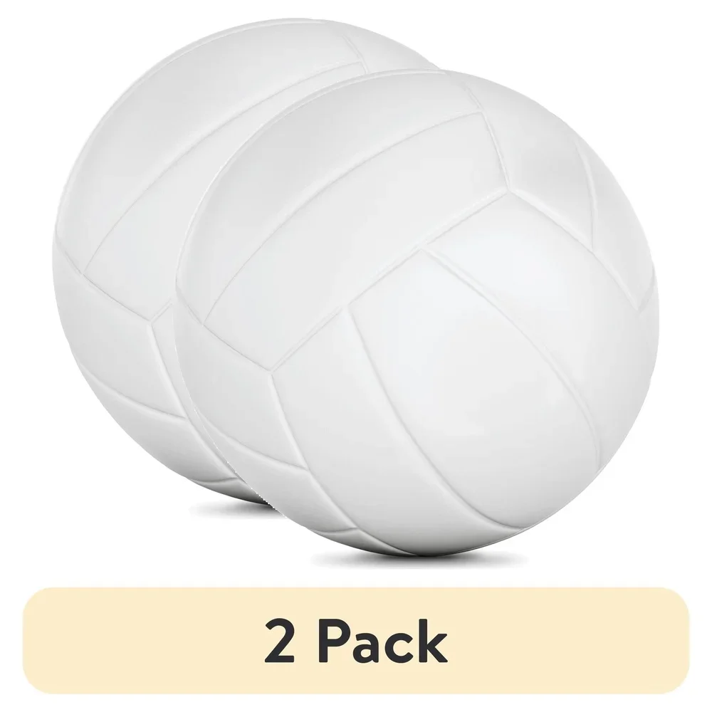 2 Pack Youth Volleyball – Durable Indoor/Outdoor Full Size 2