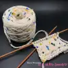 12 Colors DIY Customized Knitting Yarn 100g Fancy Dots Yarns for Knitting and Crochet  Cotton Yarn 5