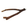 1 Pc Pet Bird Tree Fork Stand 15cm Parrot Log Branch Stand Bird Toy Hamster Small Animal Perch Bird Stand Natural Accessories 6